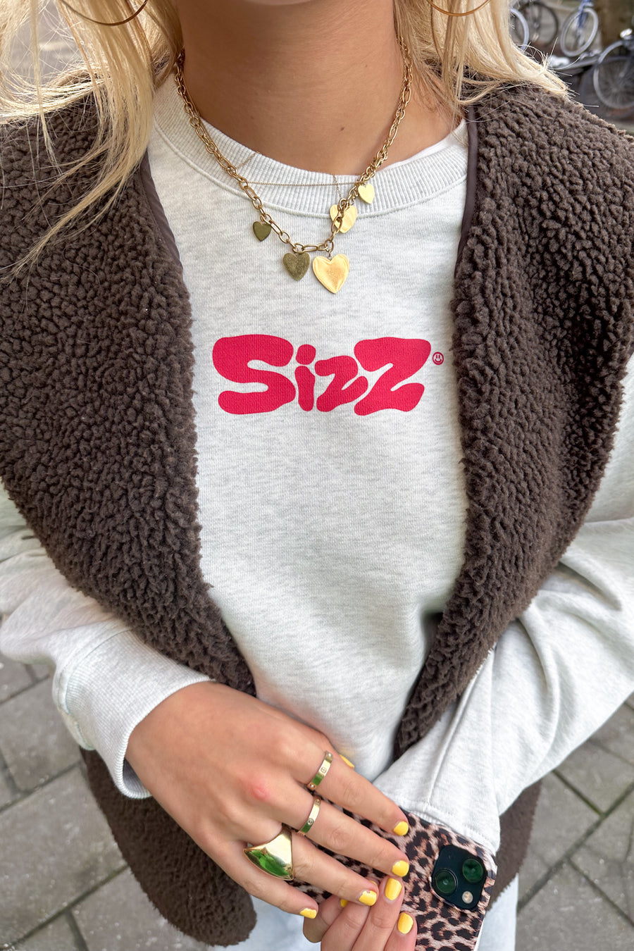 SIZZ Sweater Grey
